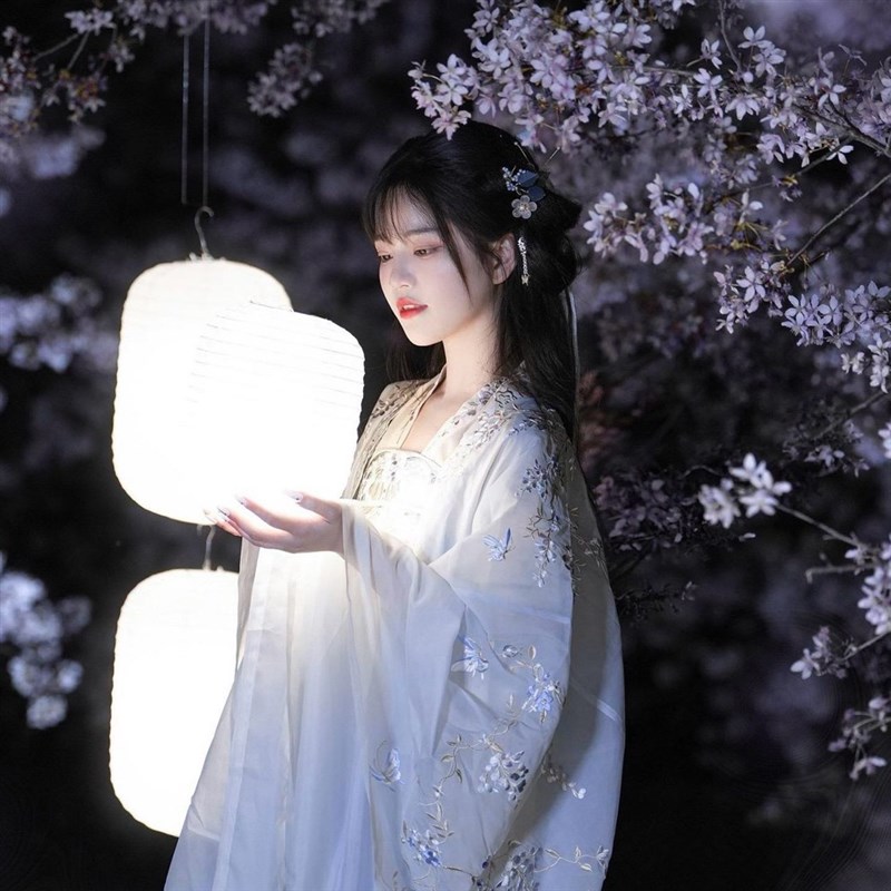 2024新年春节元宵灯笼手提古风花灯舞蹈道具汉服摄影拍照宫灯节日