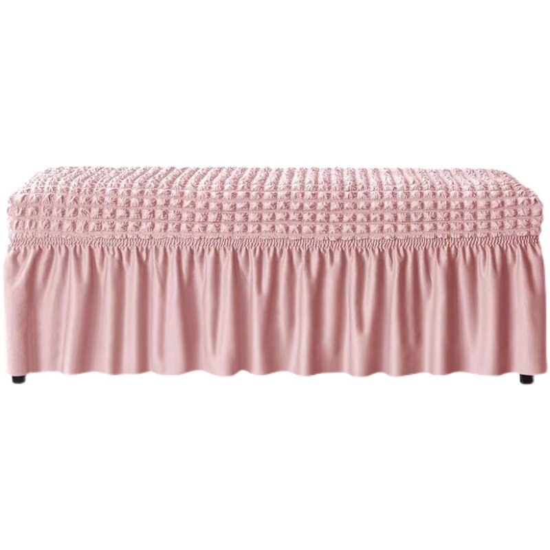 长条沙发凳子套罩钢琴凳长方形沙发脚踏换鞋凳床尾凳储物凳子套罩