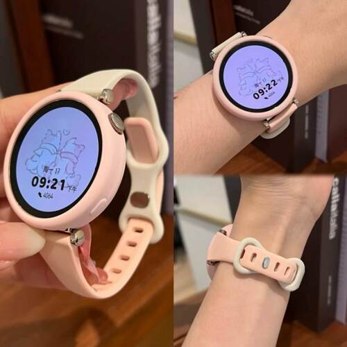 适用gt5/gt6华为表带gt4/gt3/2拼色watch5软壳荣耀GS新款硅胶细款
