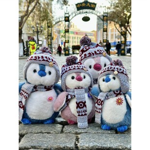 现货 哈尔滨文创哈药六厂小企鹅玩偶毛绒公仔旅游纪念品伴手礼