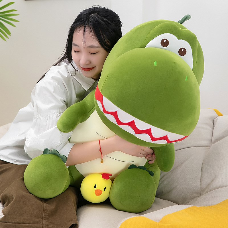 速发枕抱可爱搞怪小鸡恐龙娃娃毛绒玩具儿童布娃娃生日礼品萌呆萌