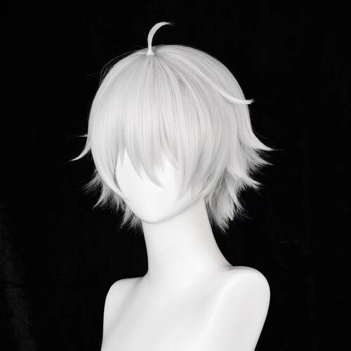 漫宝蓝色监狱凪诚士郎假发 银白反翘短发 呆毛 头皮顶假毛