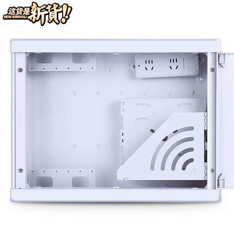 速发家用弱电箱 多媒体光纤g户信息箱布线入 暗装大号弱点网络4集