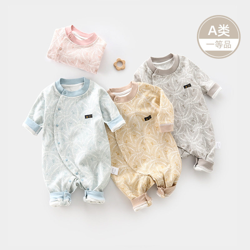 速发新款婴儿连体衣春秋打底生棉新生儿衣服满月初纯宝宝睡衣哈衣,女装/女士精品,真丝上装,淘宝优惠券,粉丝福利购,淘宝优惠卷