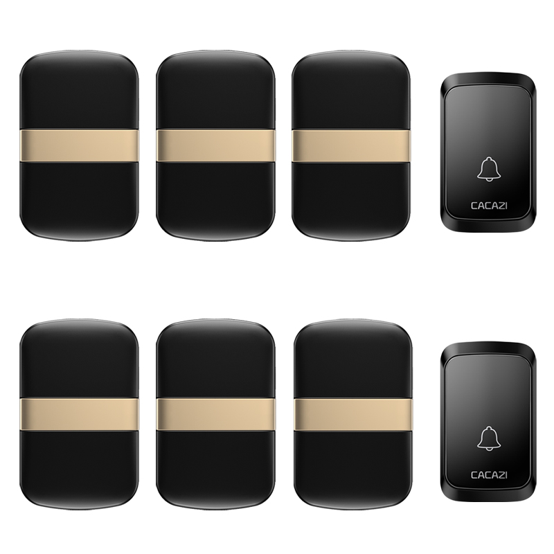 速发用铃无线家门超远距离防水遥控电子门玲二拖六老人呼人病叫器