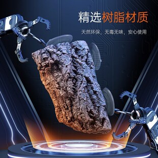 速发养乌龟晒台爬缸高水位深水浮台龟缸躲避屋浮台鱼岛晒背专用爬