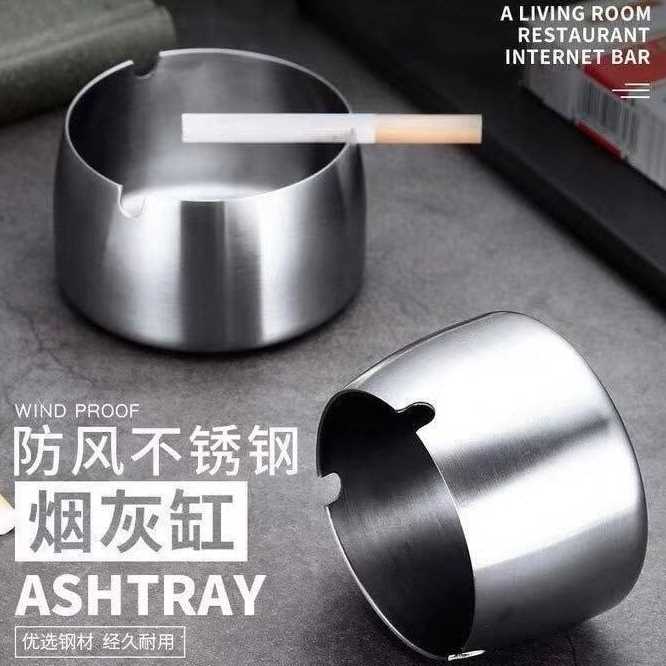 现货速发Stle steel ashtr crtive fashio persoity