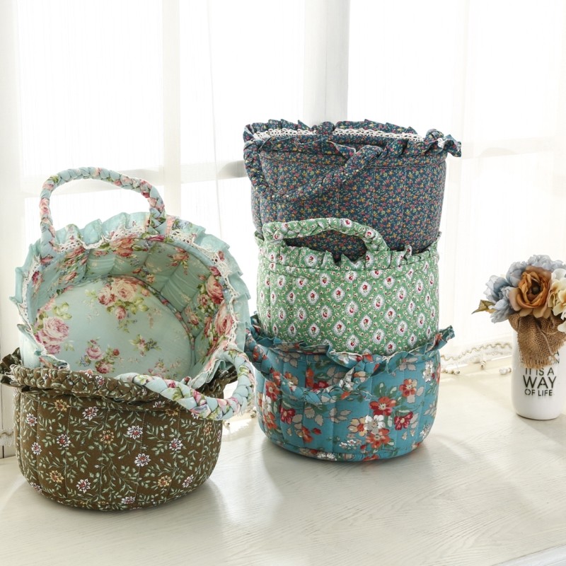 新品外贸纯棉布艺收纳篮 全棉居家杂N志框 内衣整理报筐,收纳整理,其他收纳篮,淘宝优惠券,粉丝福利购,淘宝优惠卷