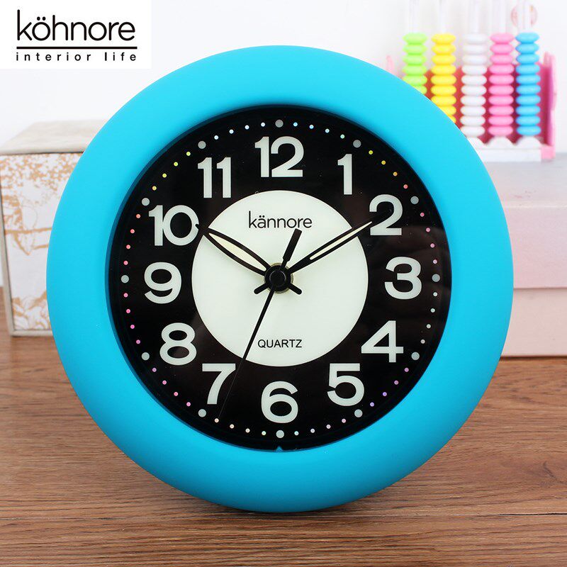 超强夜光字体创意小挂钟座钟客厅浴室防水老N人学生用静音摆件台,家居饰品,座钟,淘宝优惠券,粉丝福利购,淘宝优惠卷