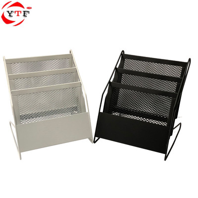 桌面杂志架A4彩页折页宣传单展示架营业厅台式多层V广告单资料架