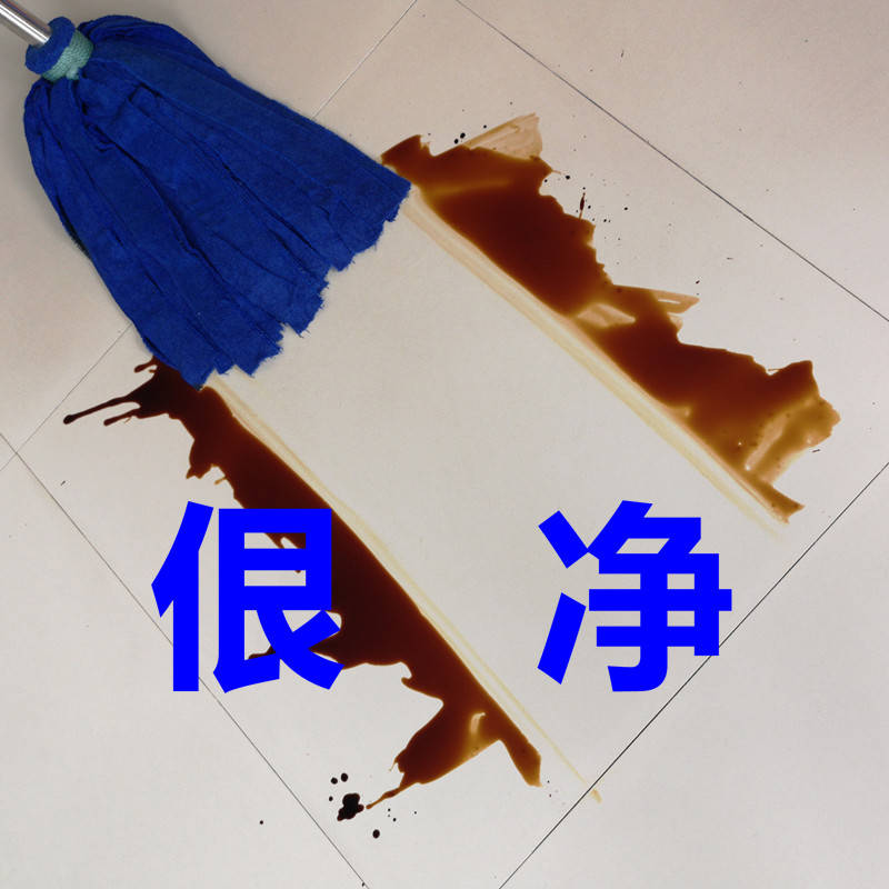 拖把家用圆头纯手工o加大老式吸水毛巾布不掉毛木地板瓷砖托把墩