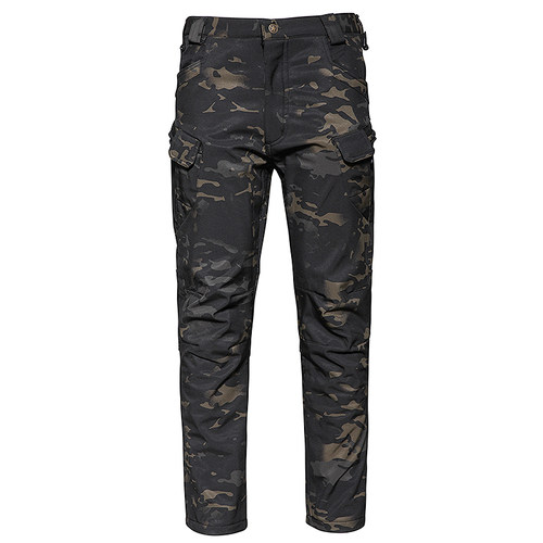 执政官冬季cIX7战术长裤男软壳抓绒加厚保暖军迷作训裤户外工装裤