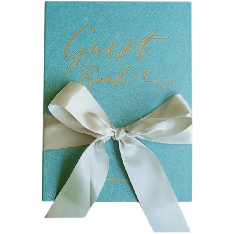 欧式签到本丝绒婚礼签到册签到簿S商务会议签到册