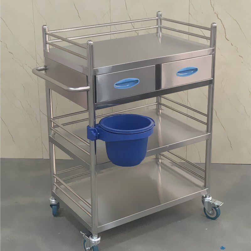 加厚不锈钢器械台双o抽器械车手术车治疗车换药车美容仪器车手推,商业/办公家具,药店展柜/药品柜/药品阴凉柜,淘宝优惠券,粉丝福利购,淘宝优惠卷