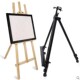 可伸缩折叠 三角展示架 DIY数字d油画画架 铝合金铁艺木质