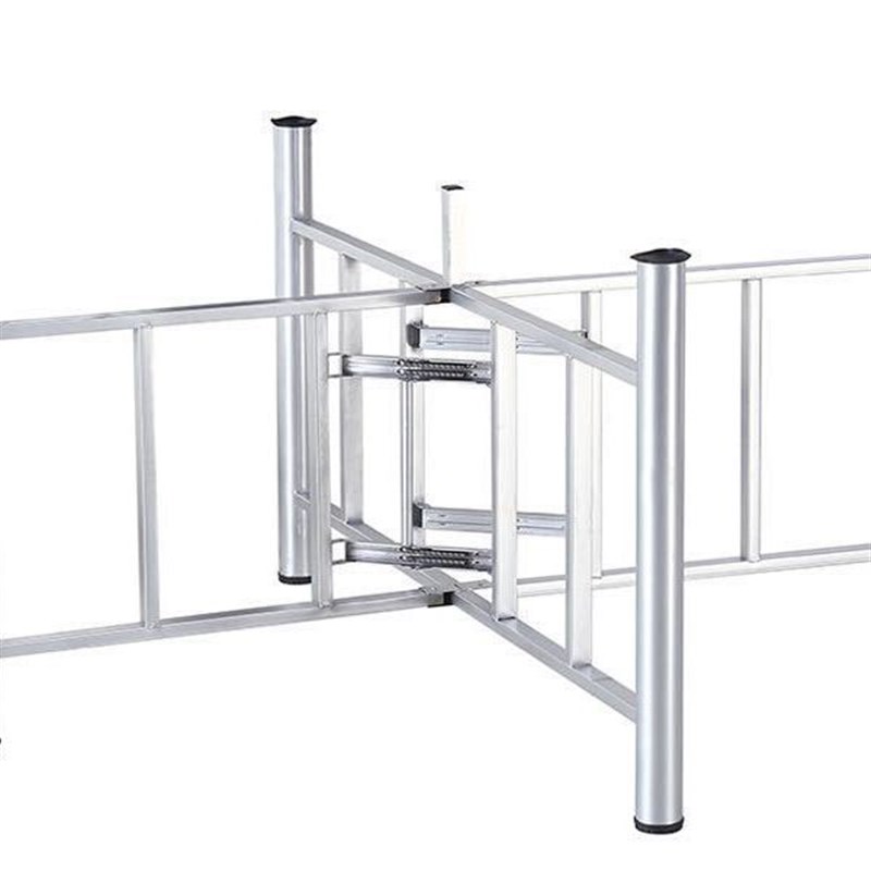 家用大圆桌宴席餐桌n脚可折叠铁艺桌腿支架实用耐用结实伸缩桌架