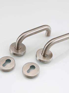 304不锈钢门锁室内卧n室房门锁 实木门锁执手分体锁7255防火锁725