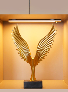 大鹏展翅家居客厅k电视柜酒柜装饰品办公室桌面工艺品摆件轻奢高