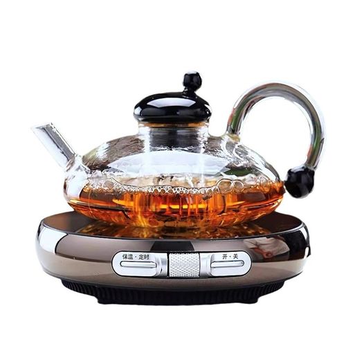 泡茶壶耐高温玻璃新款煮茶器家y用花茶水分离电陶炉烧水壶轻奢茶