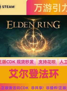 Steam正版游戏 艾尔登法环 黄金树幽影版 ELDEN RING 激活码CDK
