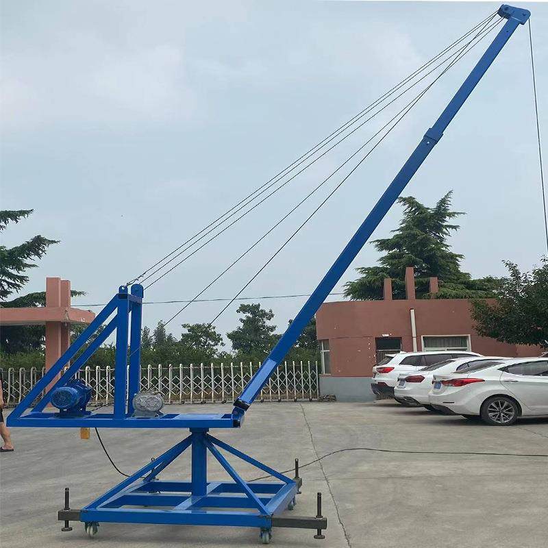 移动旋转吊鱼机鱼塘吊机上鱼升降机建筑工地远距离起重机提升机,搬运/仓储/物流设备,起重机/吊车/吊机,淘宝优惠券,粉丝福利购,淘宝优惠卷