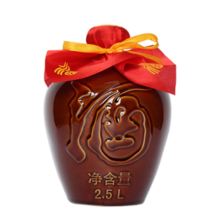包邮 陶瓷空酒a瓶土陶小酒坛子密封1斤酒壶2二斤酒罐 3斤1家用5斤0