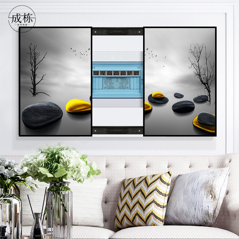 超大尺寸推拉式电表箱装饰画电箱装饰遮挡配电箱弱电箱.开关盒挂,家居饰品,现代装饰画,淘宝优惠券,粉丝福利购,淘宝优惠卷