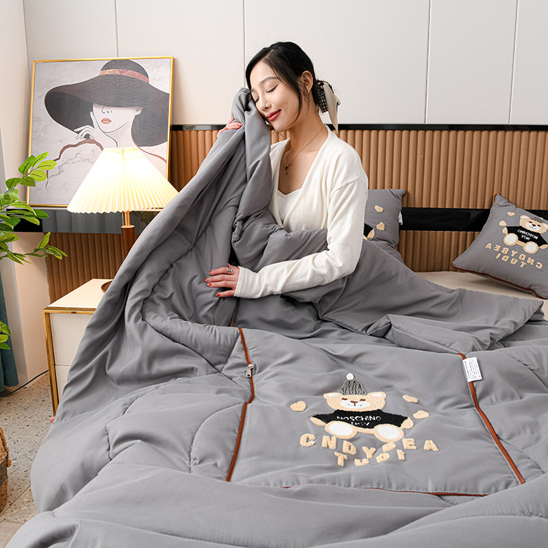 抱枕被子两用2023新款午睡枕头D毯子二合一车载办公室午休可收纳,居家布艺,抱枕被,淘宝优惠券,粉丝福利购,淘宝优惠卷