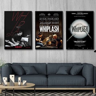 爆裂鼓手海报音乐电影排练室琴行打击乐架子鼓P励志相框挂画装饰