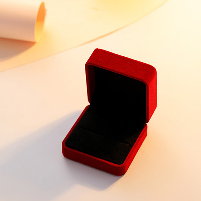 源厂ins绒布多层首饰盒戒指耳钉吊坠项链手镯包装盒