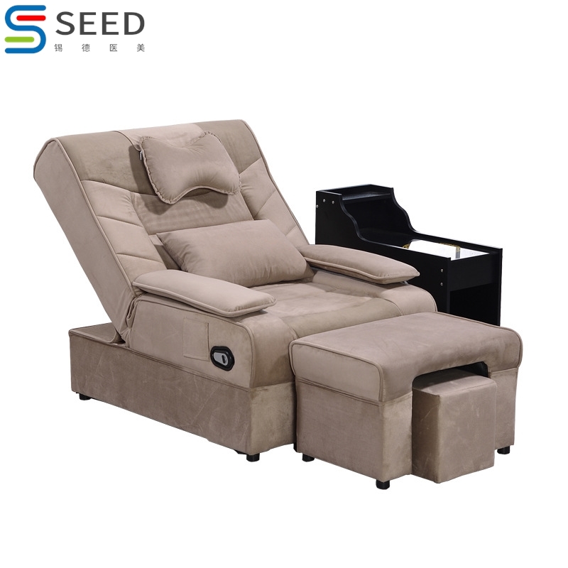 足疗沙发电动按摩床美甲沙发洗脚修脚泡脚椅子足疗床足浴沙发躺椅