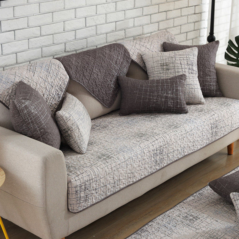 全棉沙发垫布艺四季通用防滑北欧纯棉沙发坐垫定做全包靠背套罩巾,居家布艺,沙发垫,淘宝优惠券,粉丝福利购,淘宝优惠卷