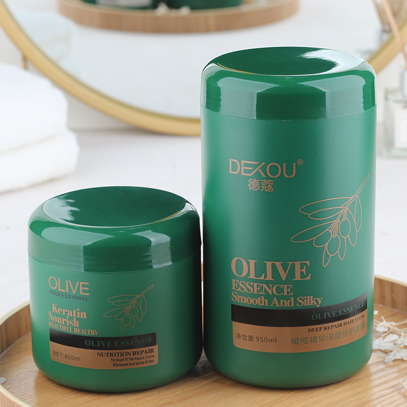 德蔻橄榄精华发膜头发营养焗油膏理发店专用水疗素spa免蒸家用