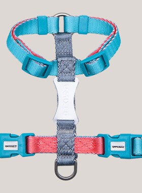 UNMIXED邋遢熊撞色工字胸抱婴袋猫胸背 不易挣脱布偶遛猫胸背牵引