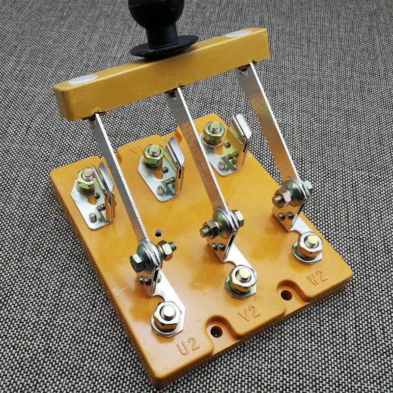 华一防误式刀开关刀闸380V100 200 400A三相电工业闸刀胶木开启式