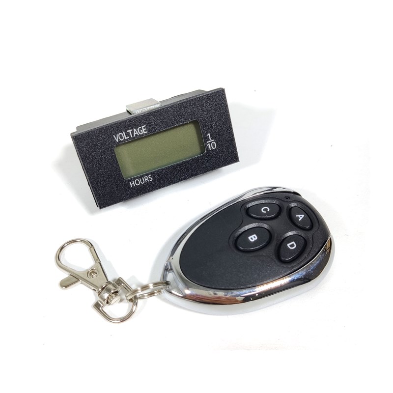 新源轮挖计时器 XY65-8 75-8 90W挖掘机专用 遥控码表 工作时间表