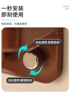 尊慕斯复古风玄关收纳盒壁挂式入户门后挂钥匙装饰摆件墙上置物架