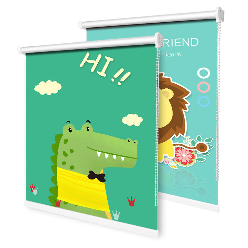 窗帘2020年新款免打孔安装卧室儿童房飘窗卫生间遮光遮阳卷拉式帘,居家布艺,成品窗帘,淘宝优惠券,粉丝福利购,淘宝优惠卷