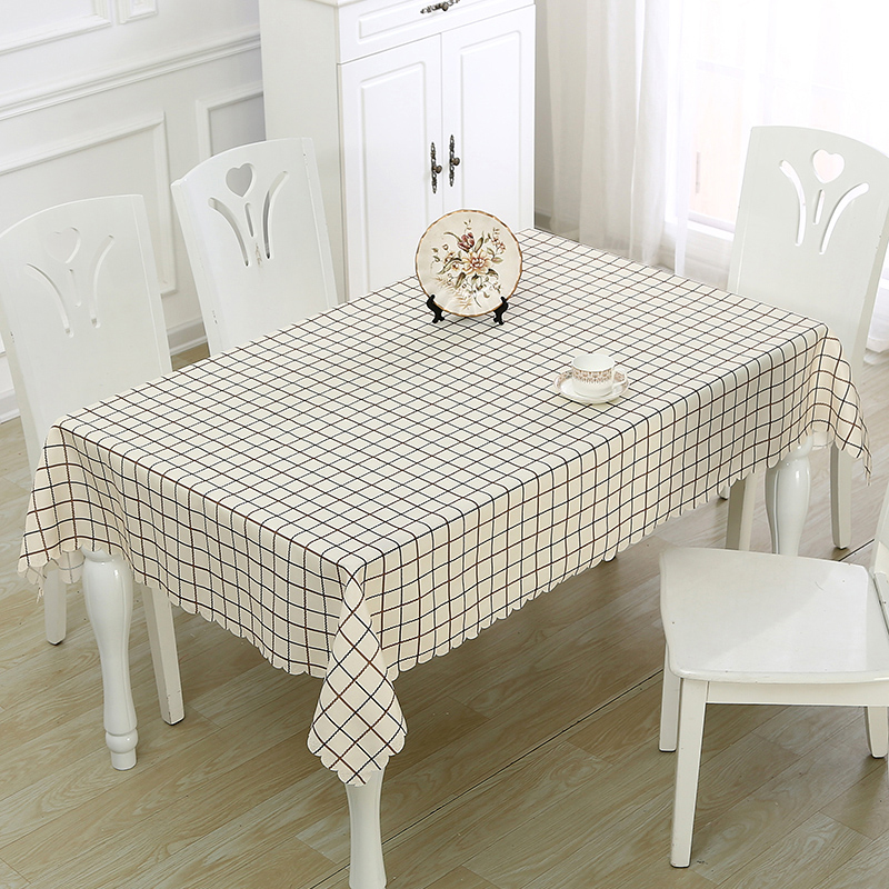 家用桌布长方形方桌野餐布美式田园酒店茶几布桌布简约餐桌布布艺