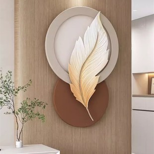 轻奢餐厅装 新款 饰画浮雕高级卧室背景墙立体挂画玄关壁画奶油风