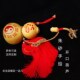朱砂手绘八卦开口葫芦挂件五帝钱客厅玄关卧室天然大葫芦家居摆件