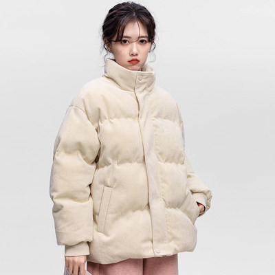 Bobby Bizz2025冬季新款加厚保暖棉衣外套面包服短款上衣