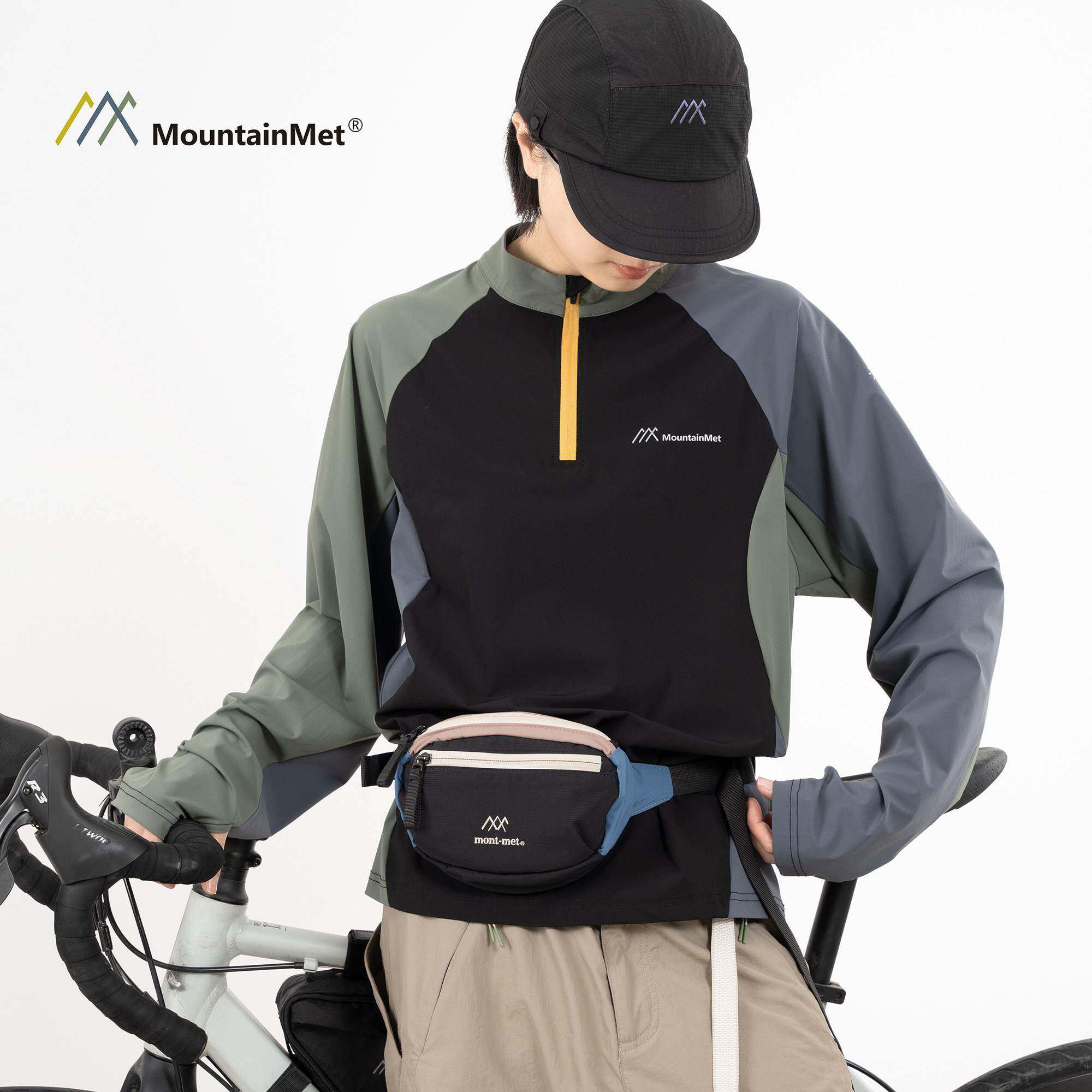 MountainMet山觅户外运动长袖凉感防晒速干T恤男女吸湿排汗UPF50+