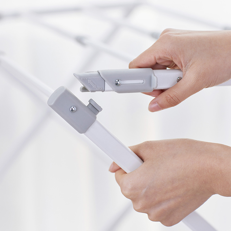 邦先生X型折叠晾l衣架落地折叠室内家用室外阳台晒被子凉衣晒衣架