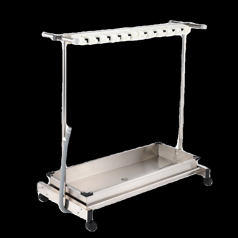 可移动拖把架不锈钢置物架u落地式拖把架不锈钢拖把架子清洁工具