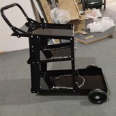 车间移动工具架电焊机氩弧焊二保C焊手推车多功能收纳架子小推车