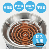 港湾电炉子家用可调温电炉3000w电子炉电热P炉电炉灶炒菜电灶丝瓦