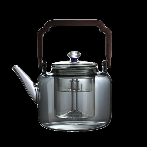 玻璃蒸煮茶壶h煮茶器家用可加热耐高温泡茶壶电陶炉提梁玻璃烧水