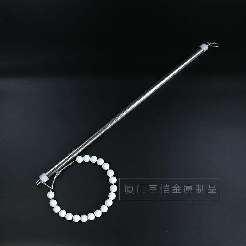 户外红旗杆升降配件套杆升降杆旗杆单杆双杆3号2号X挂杆红旗1号