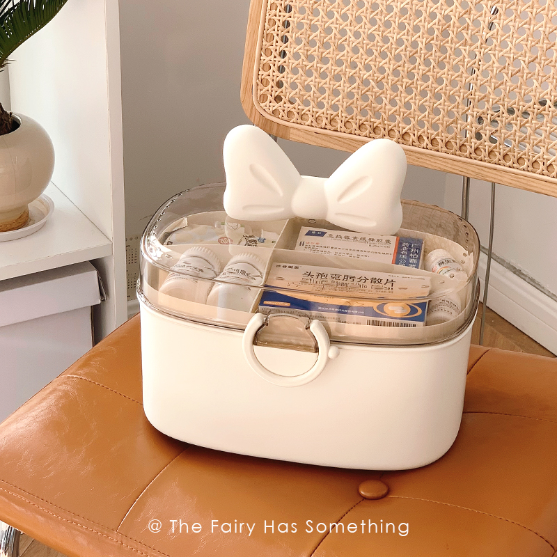 可爱大号医药箱家庭装家用大y容量药品药物收纳盒分类药盒收纳箱